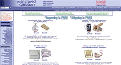 Desktop Screenshot of engravedgiftsstore.com